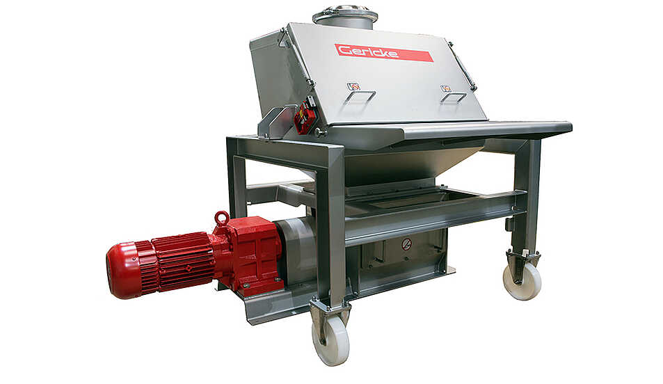 小袋投料站与破块机配合使用ibbler 小袋投料站