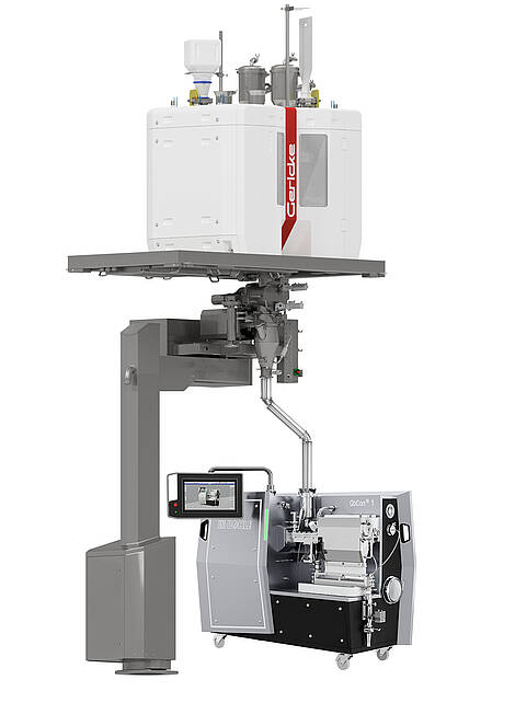 Vertical Set Up of Wet Granulation – Gericke Formulation Skid with L.B. Bohle Continuous Wet Granulator