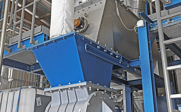 Rotary Valves for corrosive atmosphere and abrasive products Gericke Rotary Valve in Chemical Application