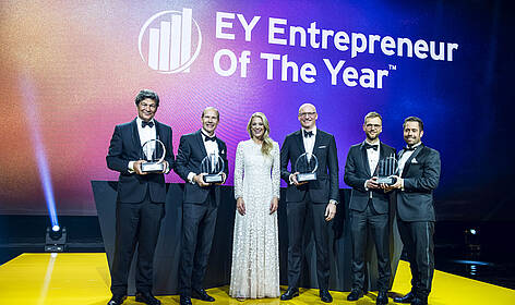 Markus H. Gericke wins the Swiss Entrepreneur of the Year 2021 Award 