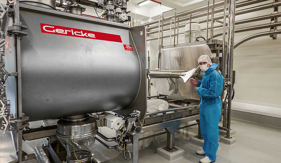 用于婴儿营养食品的GMS批次混合机 婴儿营养食品