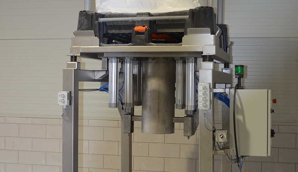 Indus/Neva pallets Gericke/Indus Big Bag Pallet Unloader