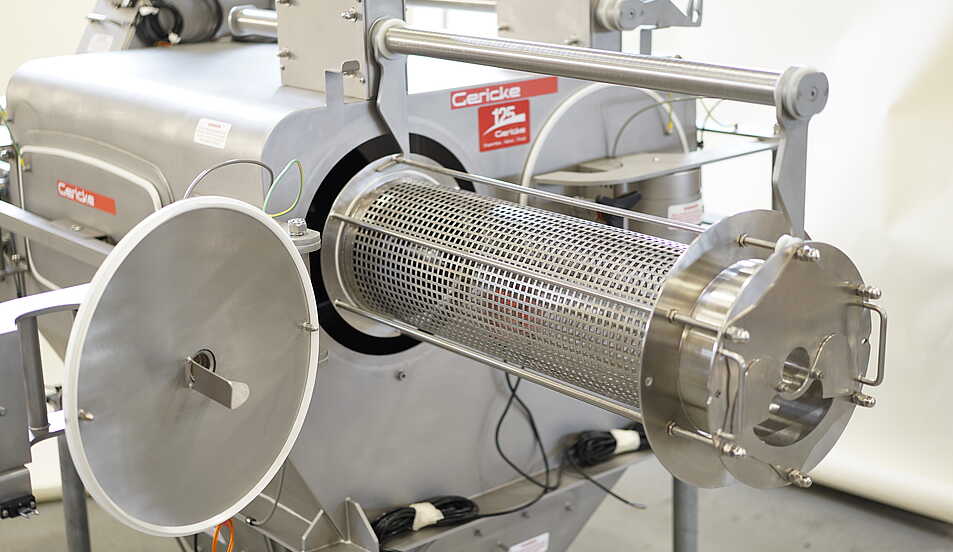 筛篮抽出选项 GS离心式筛分机