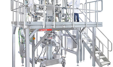 Gericke Formulation Skid GFS for Continuous Manufacturing.