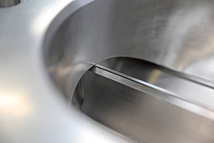 Rotary valve internal view