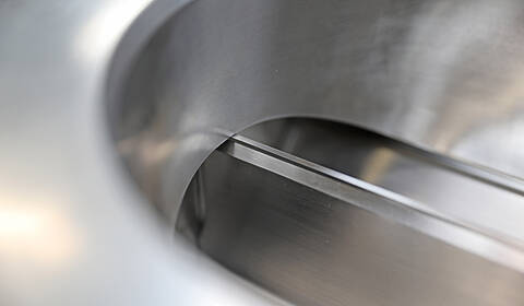 Rotary valve internal view