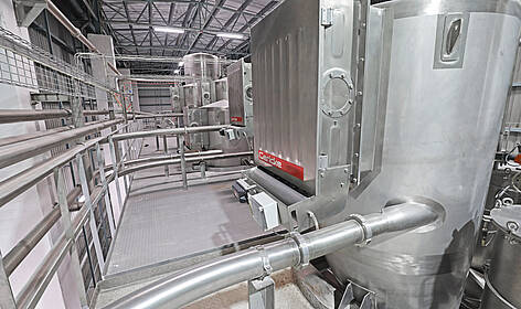 GERICKE pneumatic conveying system 