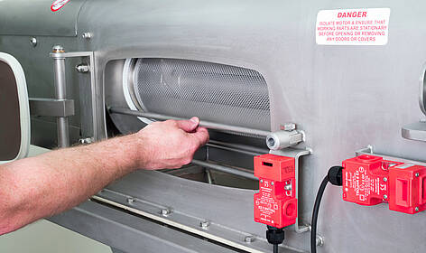 Basket inspection with a GERICKE Sifter